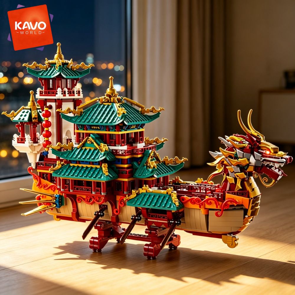 KAVOWORLD 2453pcs Blok Banguna - Exhibition Of Art And Craft ulasan dan harga