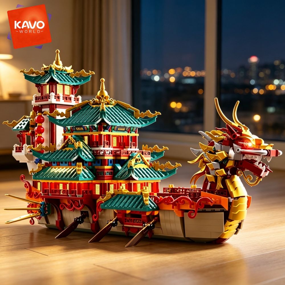 KAVOWORLD 2453pcs Blok Banguna - Exhibition Of Art And Craft ulasan dan harga