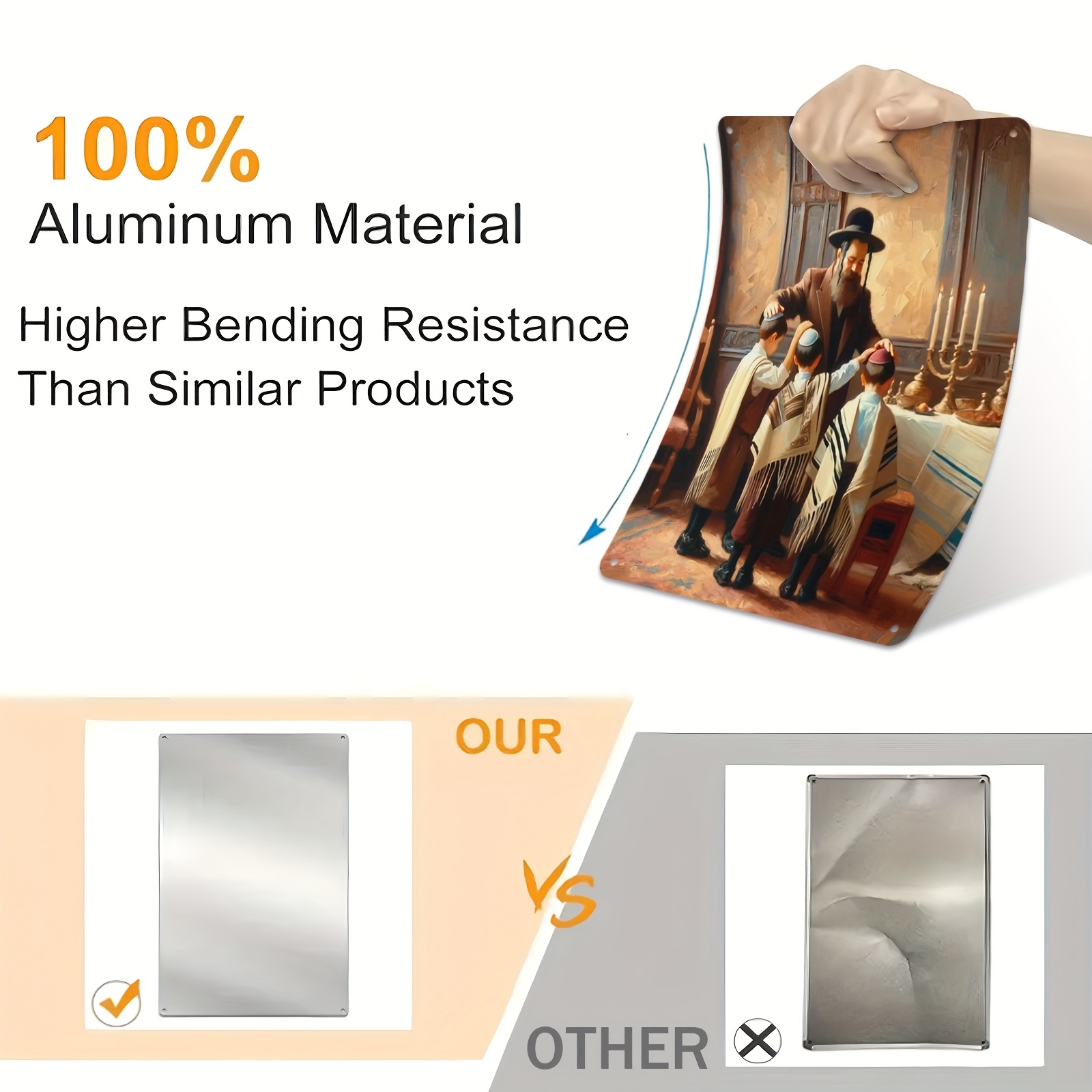 CIFBUY Seni Dinding Aluminium  - Art & Craft Fair ulasan dan harga