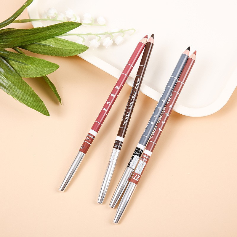1 Buah Pensil Eyeliner Kayu Pr - Colored Pencil Professional ulasan dan harga