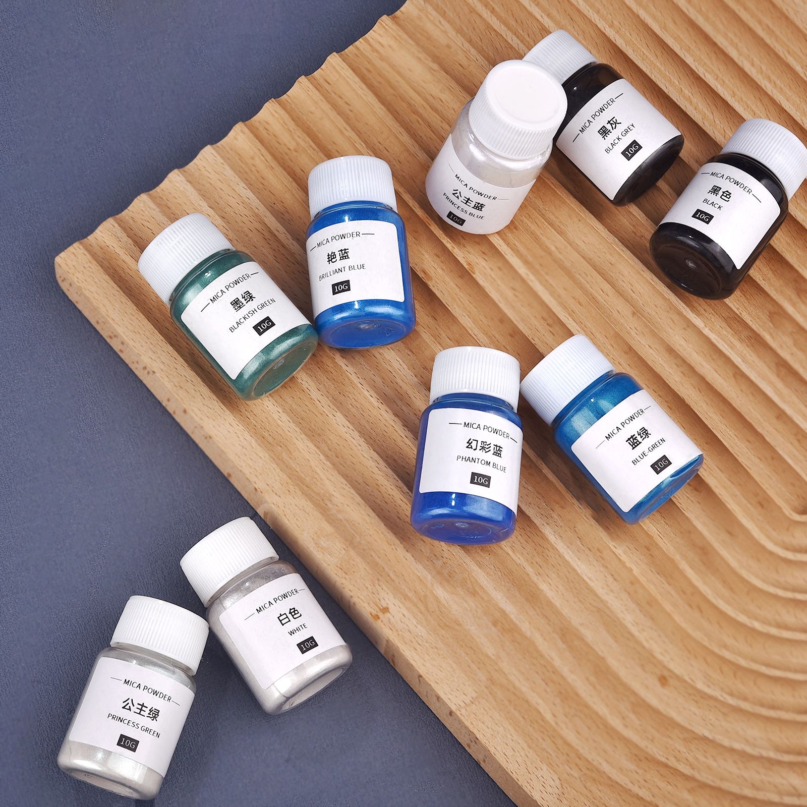 10g alat pewarna lilin bubuk M - Resin Pigment Powder ulasan dan harga