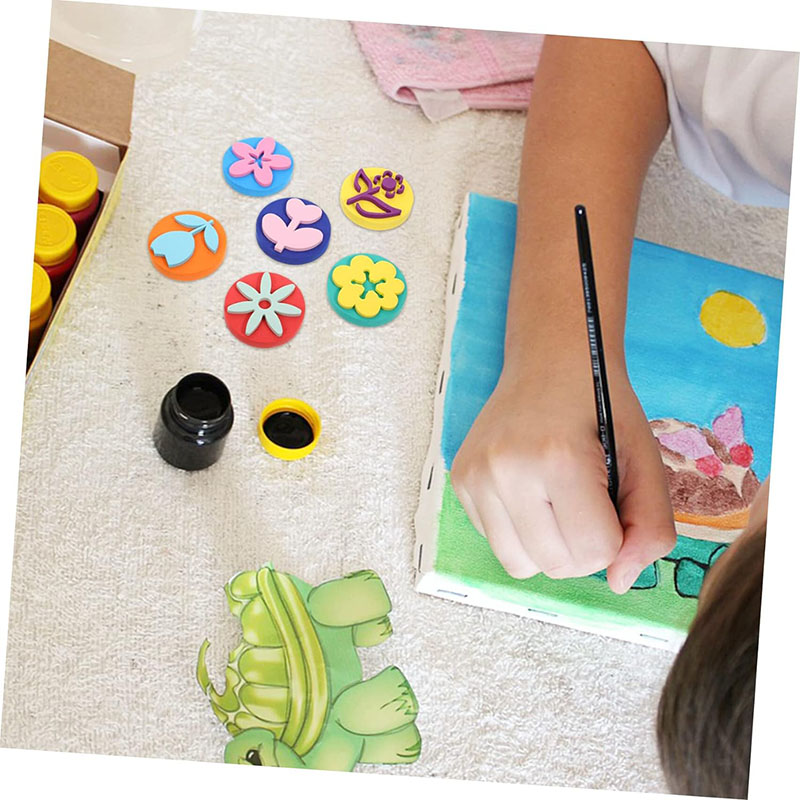 6 buah/kantong stempel busa un - Art Craft 3 Year Old ulasan dan harga