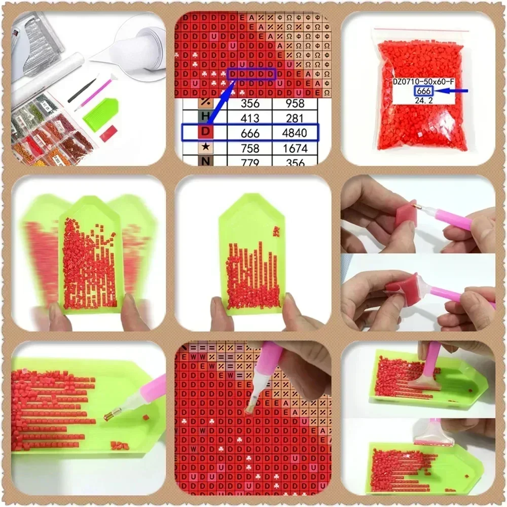 Kit Lukisan Berlian Bunga Hewa - Art Craft Jellyfish ulasan dan harga