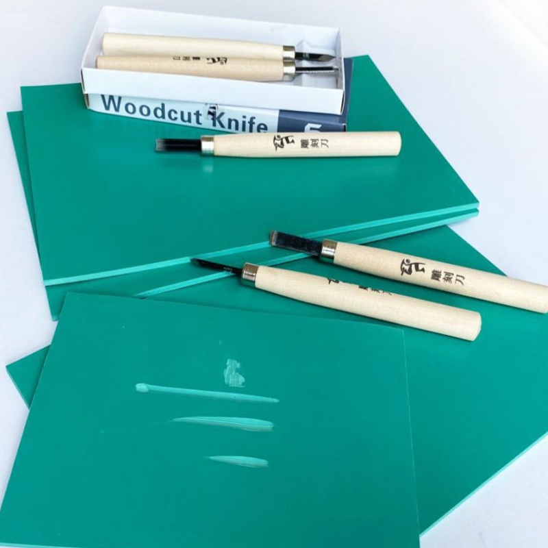 Kit Pembuatan Stempel Cetak Bl - Lino Printing Block ulasan dan harga