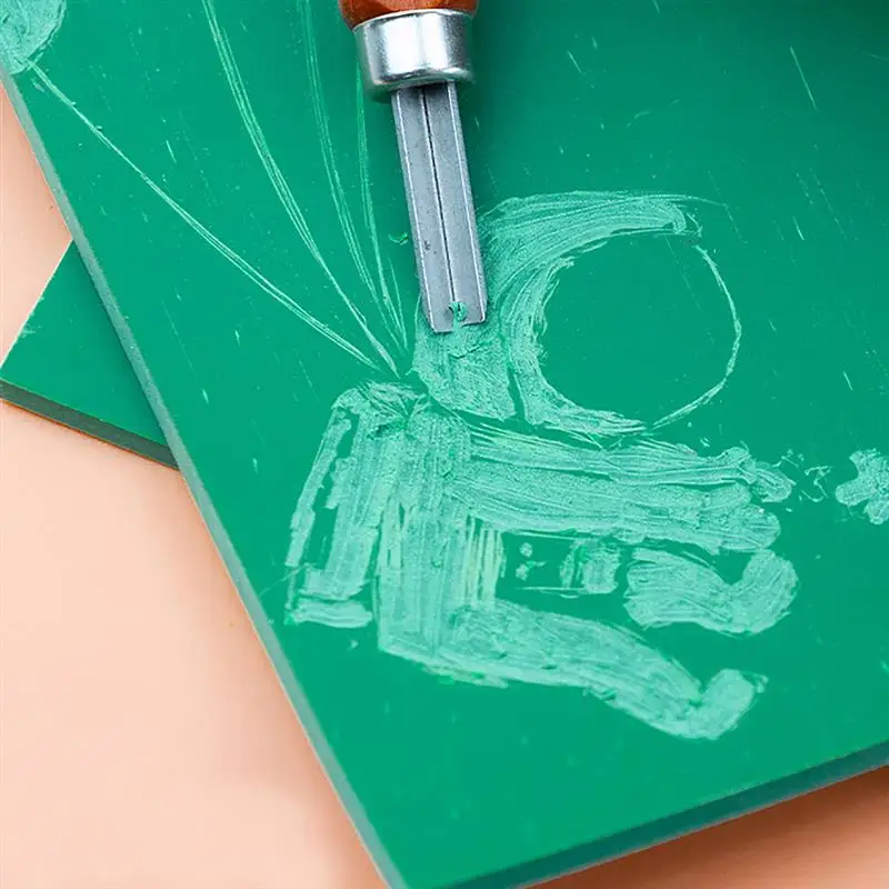 Kit Pembuatan Stempel Cetak Bl - Lino Printing Block ulasan dan harga