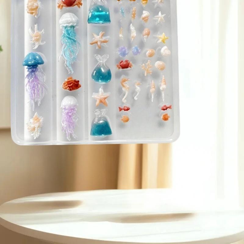 Seni Kuku DIY dengan Cetakan S - Art Craft Jellyfish ulasan dan harga