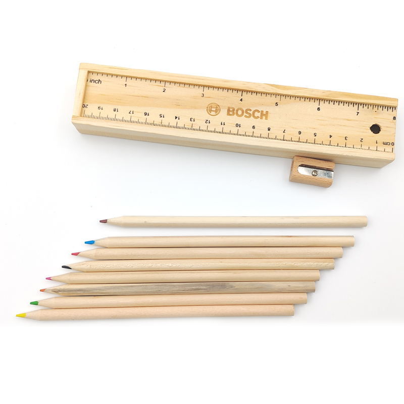 Pensil warna BOSCH asli 8 warn - Colored Pencil Professional ulasan dan harga