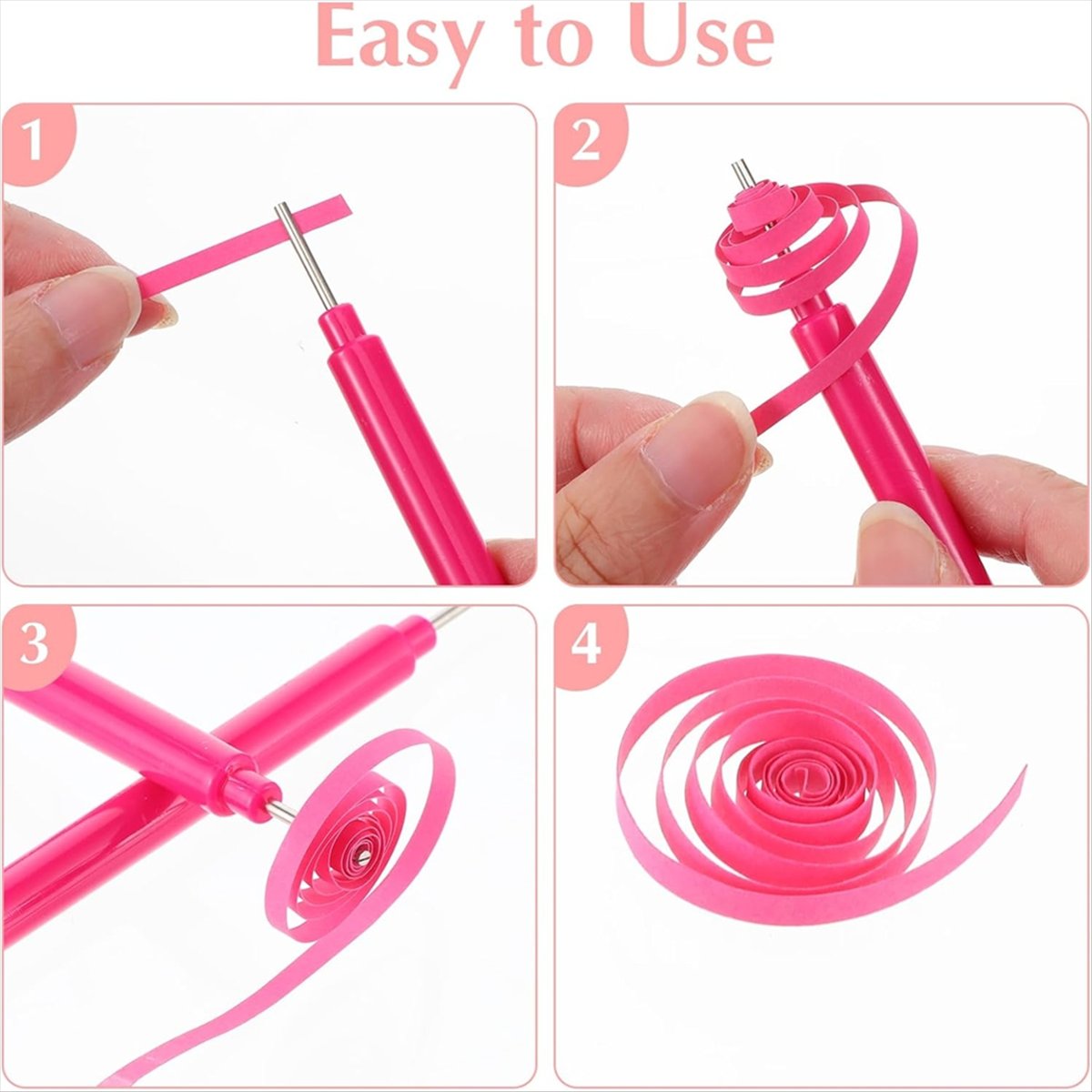 2026 + 12 PCS Alat Quilling Ke - Art Quilling Craft ulasan dan harga